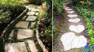 Best 26 Easy Cheap Walkway Ideas  Stepping Stones Garden Path Ideas In 2022 [upl. by Paloma]