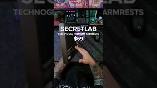 60 Second SECRETLAB Technogel Premium Armrest Unboxing amp Review SHORTS [upl. by Preston]