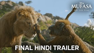 Mufasa The Lion King  Final Hindi Trailer  In Cinemas December 20 [upl. by Jakob]