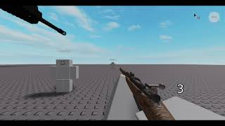 M1891 Carcano Roblox Animation with bf1 sfx but there is clip drop model credits in desc [upl. by Ransom]