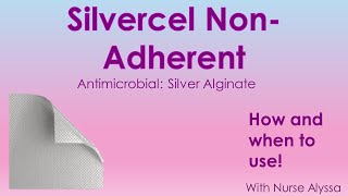 Silvercel NonAdherent wound dressing [upl. by Dulla]