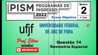 PISM UFJF 2022  Módulo 2  Geometria Espacial  Grande Pirâmide de Gizé que está localizada no Egi [upl. by Assecnirp]