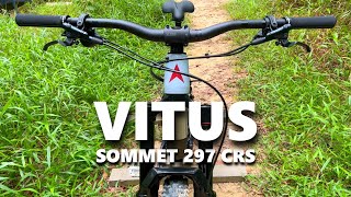 2022 Vitus Sommet 297 CRS  Bike Check [upl. by Columbine45]