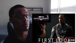 CAPTAIN AMERICA BRAVE NEW WORLD FIRST LOOK  First Teaser Trailer Release Date REACTION [upl. by Nart356]