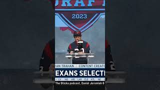 Ryan Trahan Announces Texans 69th Draft pick at 2023 NFL draft shorts [upl. by Nomed]