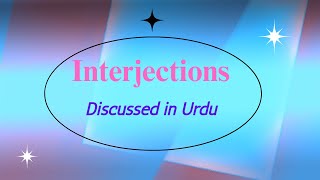 Interjection │ Interjections Urdu│ Parts of Speech│Interjections Types│Primary │Secondary│Volitive│ [upl. by Eelnyl]