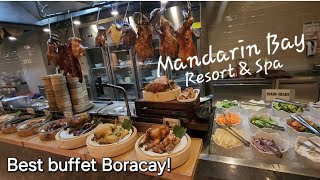 Mandarin Bay Resort amp Spa Best buffet in Boracay [upl. by Cochran308]