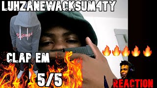 LuhZaneWackSum4TY Clap Em  OUUUUU REACTION  HOTTEST YNS IN THE KANKAKEE 55  BTA [upl. by Bryan]