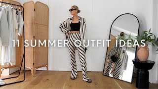 SUMMER OUTFIT IDEAS FOR DAYTIME CASUAL AND SMART LOOKS FOR WARM WEATHER [upl. by Camilo]