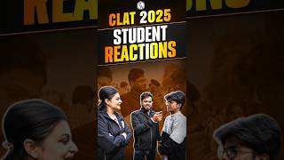 CLAT 2025  Students Reaction on Exam Paper [upl. by Sandra]