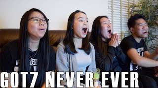 GOT7 갓세븐 Never Ever Reaction Video [upl. by Nyrrat]