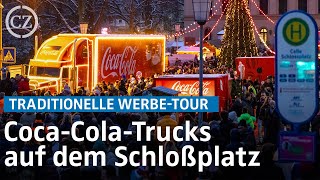 Weihnachtstrucks in Celle dicht umlagert [upl. by Andrews]