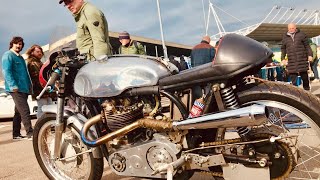 KEMPTON PARK Motorcycle Autojumble  Malle Mile SUZUKI Beach Racer YAMAHA RD60 HONDA S90 Sport Bikes [upl. by Sheelah513]