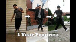 Electro Swing Dance Progress Timeline  1 Year [upl. by Babbie]