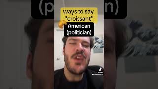 ways to say quotcroissantquot linguistics languagelearning french funny learnfrench [upl. by Nylirek169]