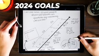 DESIGN YOUR 2024 GOALS WITH ME [upl. by Tnecniv178]