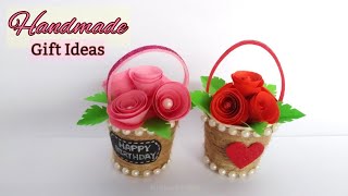 Birthday Gift Ideas  Mom Birthday Gift Ideas Simple  Easy Flower Bouquet  Gift Ideas [upl. by Cocks138]