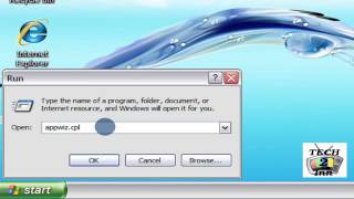 Add or Remove Programs  Microsoft Window Run Command appwizcpl [upl. by Anuahc251]