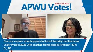 APWU and Project 2025  is it bad [upl. by Treulich]