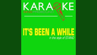 Its Been Awhile Karaoke Lead Vocal Demo [upl. by Airotkiv]