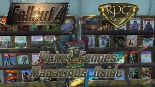 Fallout 4 Guide Picket Fences Magazine 5 Ausgaben [upl. by Aerehs]