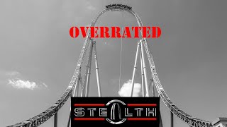 Is Stealth at Thorpe Park OVERRATED honest review [upl. by Zil601]