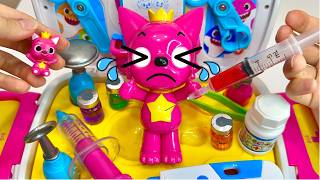 🌟Toy ASMR🌟 8💕 Minutes Satisfying with Unboxing Pinkfong Doctor toys amp Ambulance ASMR  Review Toys [upl. by Tawsha655]