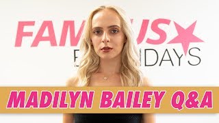 Madilyn Bailey QampA [upl. by Ary952]