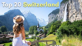 Switzerland Travel Guide  20 Experiences YOU MUST DO in 2024 [upl. by Esydnac730]