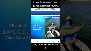 Monster Musky Caught by Kayaker on Local News Epic Video on My Channel [upl. by Teryl977]