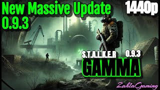 🔥 Fresh Start on Hard 💀  New Massive Update 🚧 STALKER GAMMA 093 🧪  Ep 1 🎮 1440p [upl. by Pollard970]