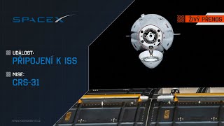 ŽIVĚ CRS31 Připojení k ISS [upl. by Hazeghi]