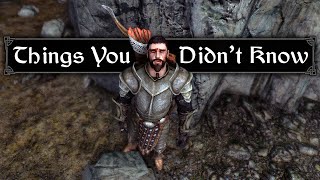 10 Things You Probably Didnt Know You Could Do In Skyrim part 2 [upl. by Nyltiac917]