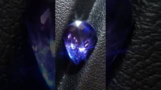 Intense sparkle Tanzanite gemstone 257 CTS wwwpuritygemsetsycom [upl. by Nuhsal]