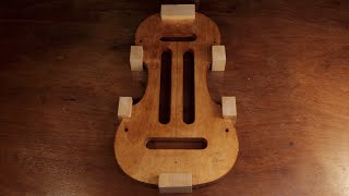 Making the Violin Blocks  1 Hour Woodworking ASMR  No Talking [upl. by Keelia]