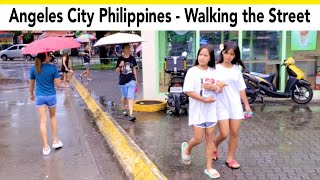 Angeles City Philippines  Walking the Street [upl. by Innavoig]