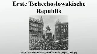 Erste Tschechoslowakische Republik [upl. by Colis]