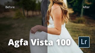 Agfa Vista 100 Film Lightroom Desktop Preset [upl. by Arotak331]