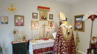 Divine Liturgy  GalloRussoByzantineRite  Celebrated by the Bishop of RomeRuthenia [upl. by Goldie]