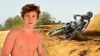 Sunburns And Dirtbikes Dont Mix  Mulisha Bike Throwdown [upl. by Aseram159]