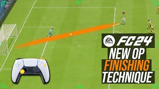 FC 24  PERFECT SHOT TUTORIAL  HOW TO EASILY SCORE MORE GOALS WITH THIS OP TECHNIQUE [upl. by Oiram478]