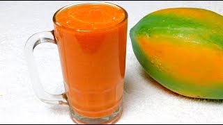 Papaya Juice Recipe  Papaya Coconut Smoothie Recipe  ഒരു സ്പെഷ്യല്‍ പപ്പായ ജ്യൂസ്‌ [upl. by Sklar613]