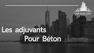 les adjuvants pour béton [upl. by Sholom]