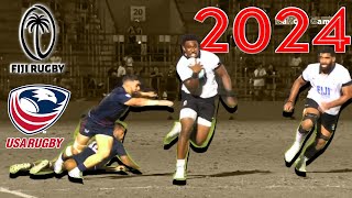 Fiji vs USA  Extended HIGHLIGHTS  Pacific Nations Cup 2024 [upl. by Preciosa632]