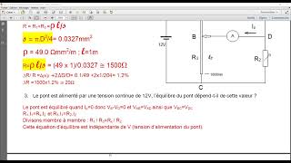 correction Examen N°3 Module Mesure électrique et électronique avec solution Licence2 S4 [upl. by Ijies]