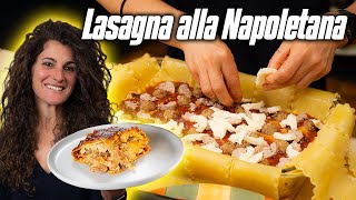 How to Make the EPIC Lasagna alla Napoletana  SouthernStyle Lasagna [upl. by Aneehsram446]