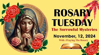 Rosary Tuesday🌹 Daily Holy Rosary I November 12 2024 I The Sorrowful Mysteries [upl. by Ennylcaj]