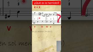 ¿Qué es la Hemiola analisismusical cadencia music classicalmusic [upl. by Alamat11]