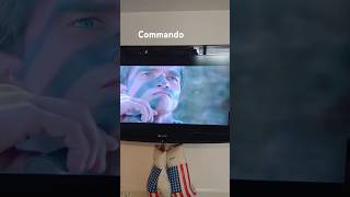 Awesome scene commando shorts arnoldschwarzenegger [upl. by Annovaj]