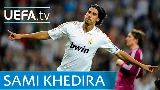 Juventus Khedira goal for Real Madrid against Lyon [upl. by Oelc]